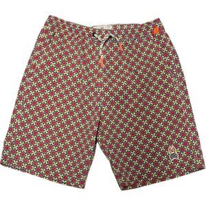 Psycho Bunny Swim Trunks Pink Purple Blue Green Youth Boy 10/12